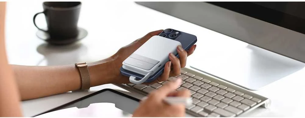 „EcoFlow RAPID“ magnetinė išorinė baterija, 5000 mAh, (mėlynas).