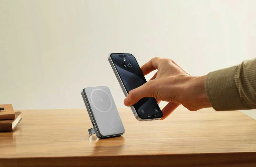„EcoFlow RAPID“ magnetinė išorinė baterija, 5000 mAh, (sidabrinis).