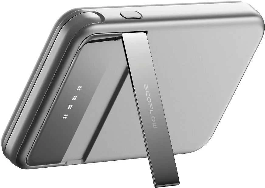 „EcoFlow RAPID“ magnetinė išorinė baterija, 5000 mAh, (sidabrinis).