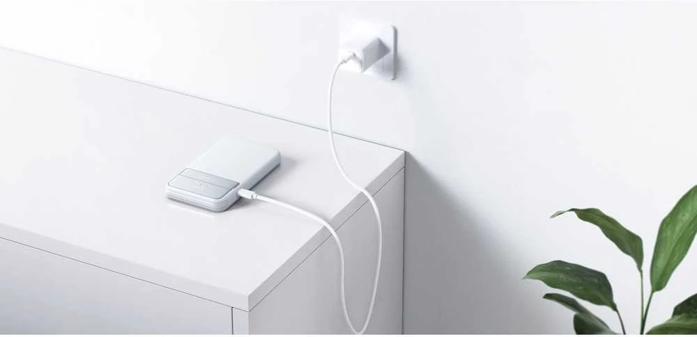 „EcoFlow RAPID“ magnetinė išorinė baterija, 5000 mAh, (mėlynas).