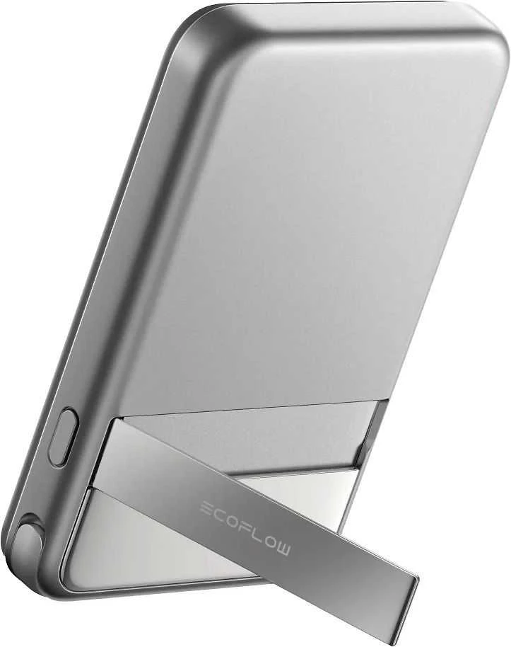 „EcoFlow RAPID“ magnetinė išorinė baterija, 5000 mAh, (sidabrinis).
