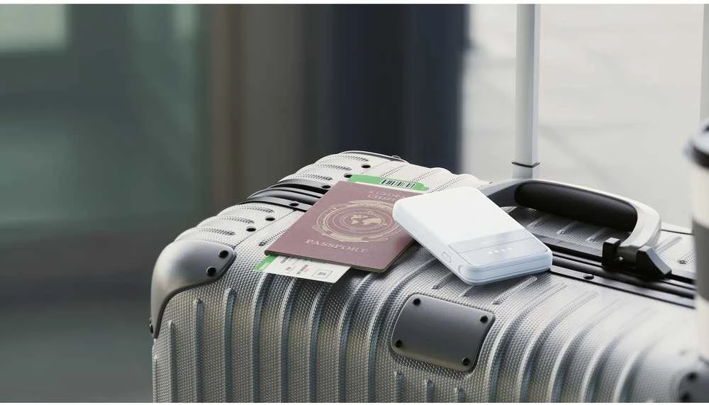 „EcoFlow RAPID“ magnetinė išorinė baterija, 5000 mAh, (mėlynas).