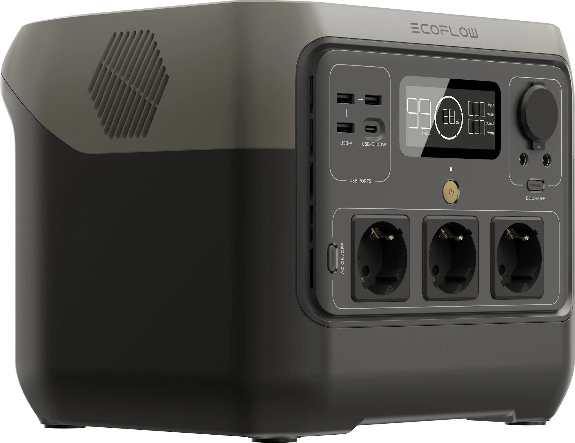 EcoFlow RIVER 2 Pro nešiojamoji elektrinė, 768Wh, 800W, 1600W