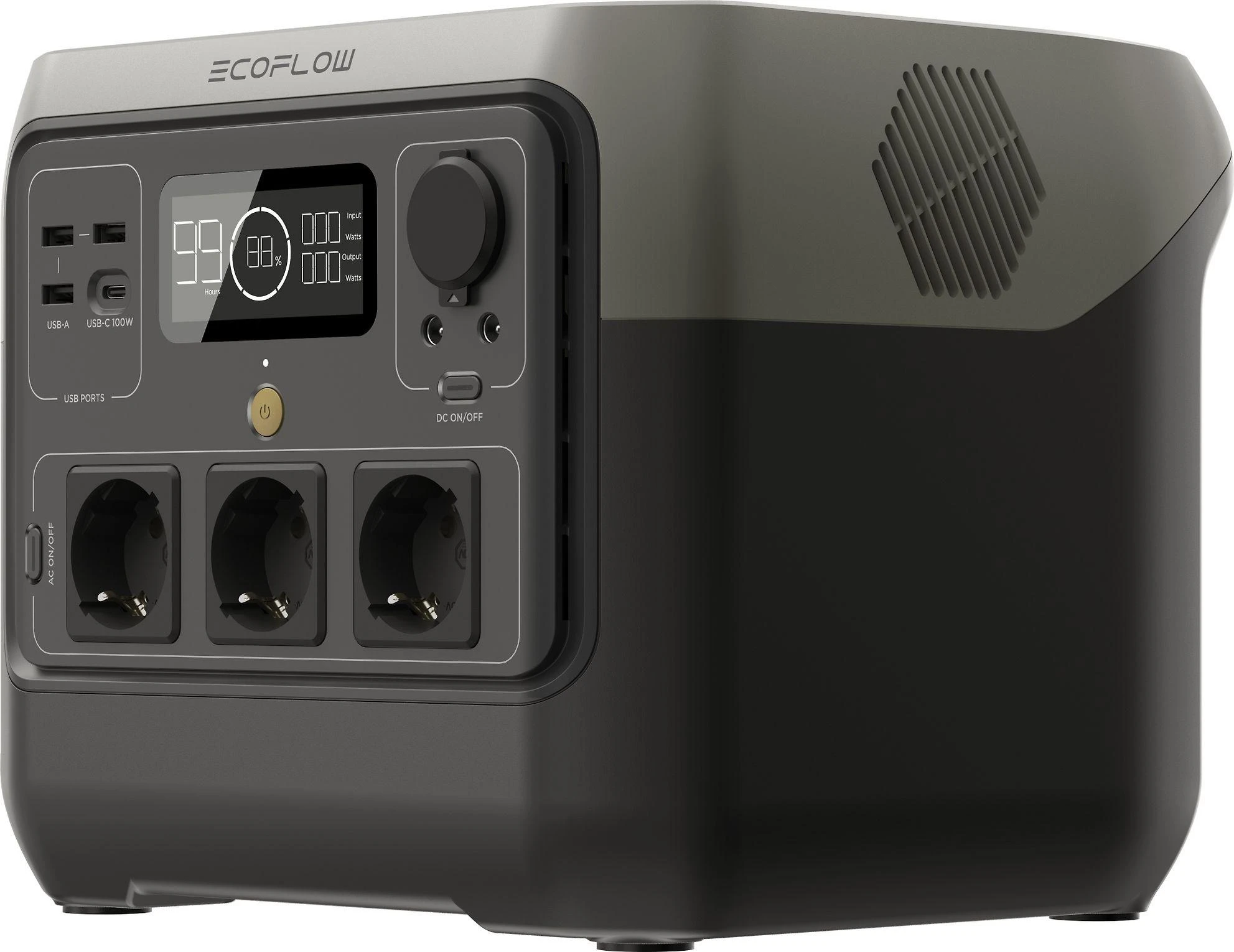 EcoFlow RIVER 2 Pro nešiojamoji elektrinė, 768Wh, 800W, 1600W