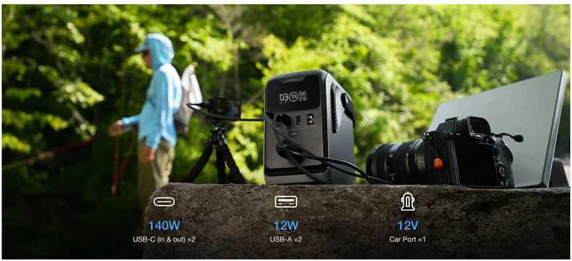 „EcoFlow TRAIL 300“ nešiojama nuolatinės srovės elektrinė