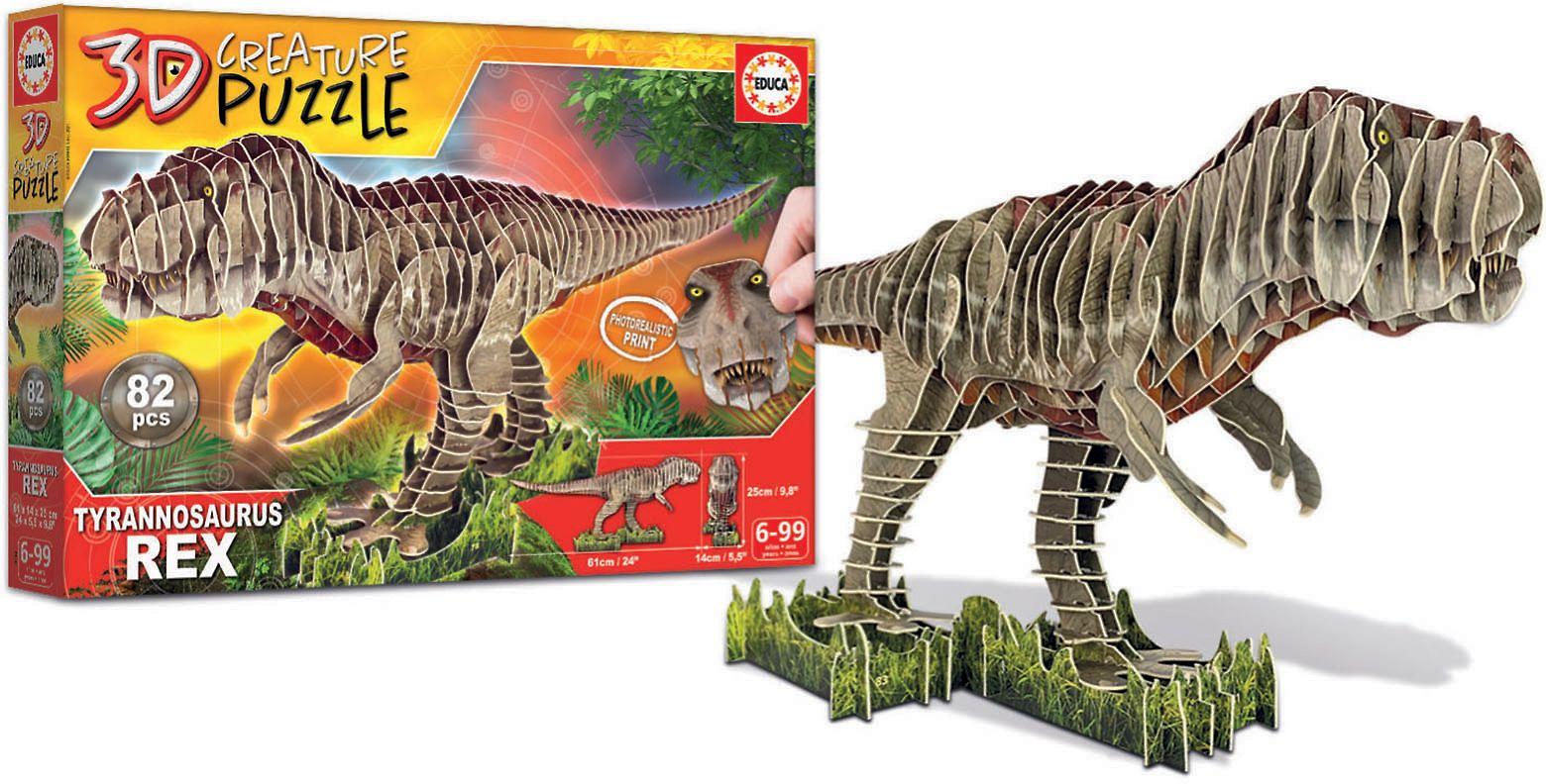 Educa Dėlionė 3D T-REX 6-99 metų