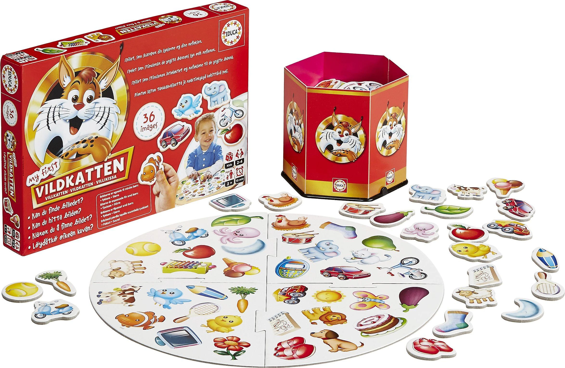 Hasbro Educa - Mano pirmosios Vildkatten (015733)