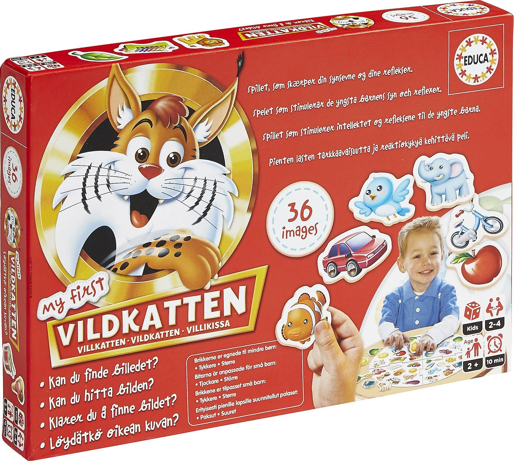 Hasbro Educa - Mano pirmosios Vildkatten (015733)