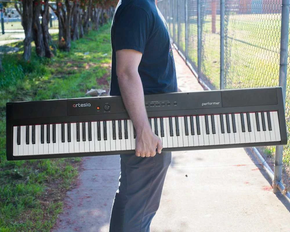 Artesia Performer 88-klavišų skaitmeninis pianinas, Juodas