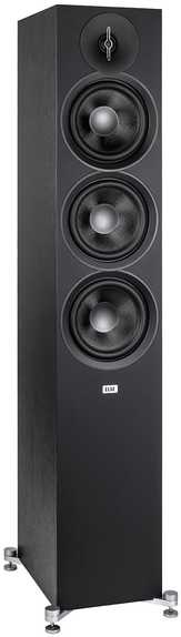ELAC Debut 3.0 F6.3 lattiakaiutinpari, musta