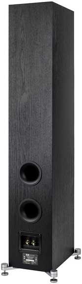 ELAC Debut 3.0 F6.3 lattiakaiutinpari, musta