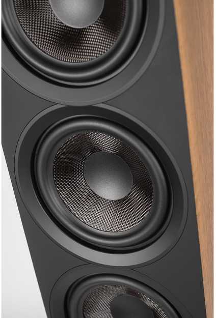 ELAC Debut 3.0 F6.3 lattiakaiutinpari, pähkinä