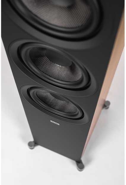 ELAC Debut 3.0 F6.3 lattiakaiutinpari, pähkinä
