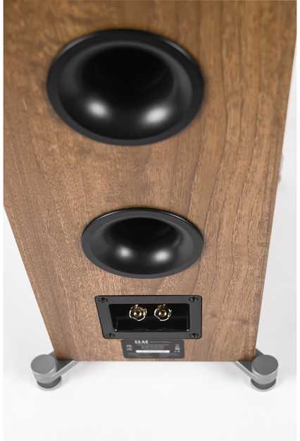 ELAC Debut 3.0 F6.3 lattiakaiutinpari, pähkinä