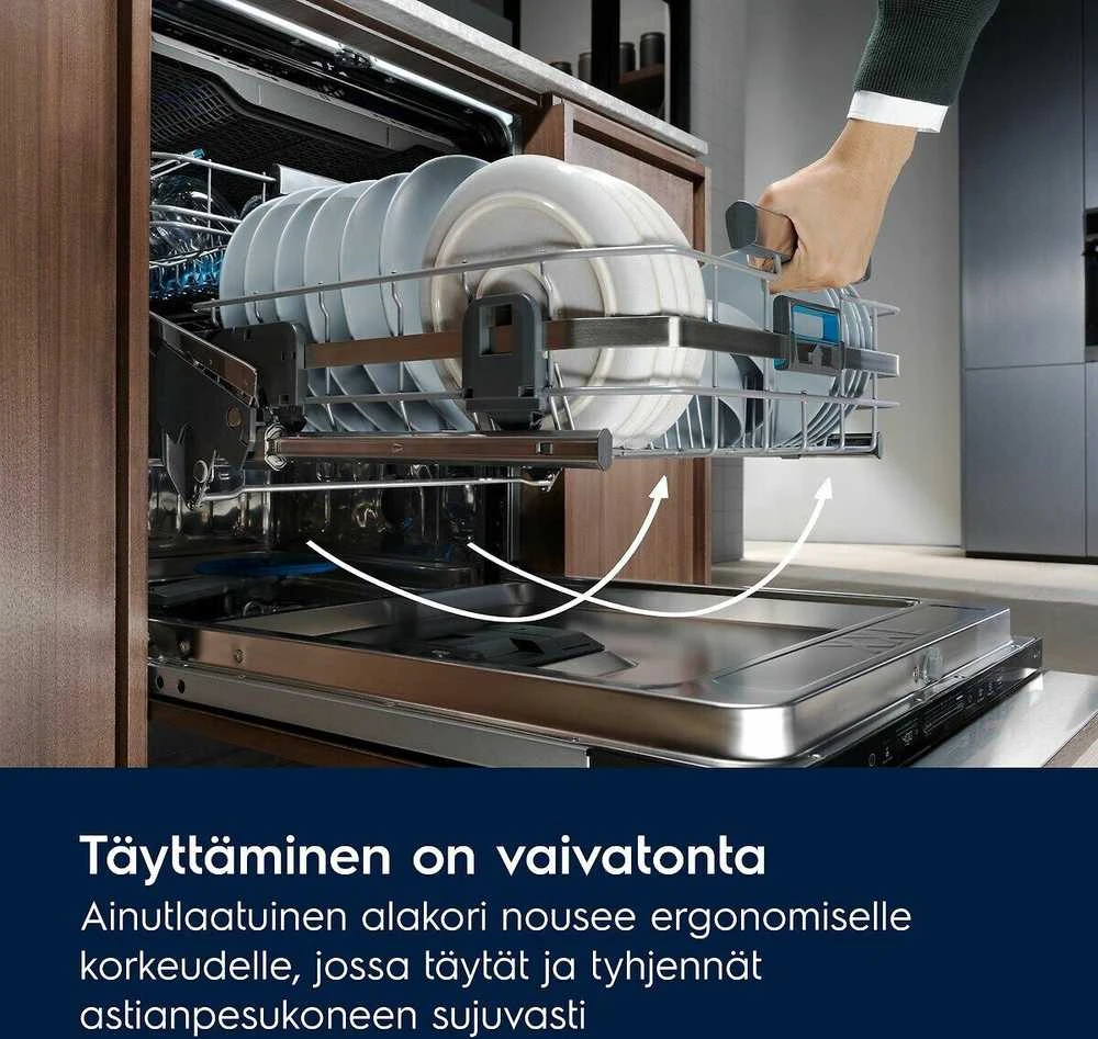 60 cm. pločio įmontuojama indaplovė Electrolux EEC67310L