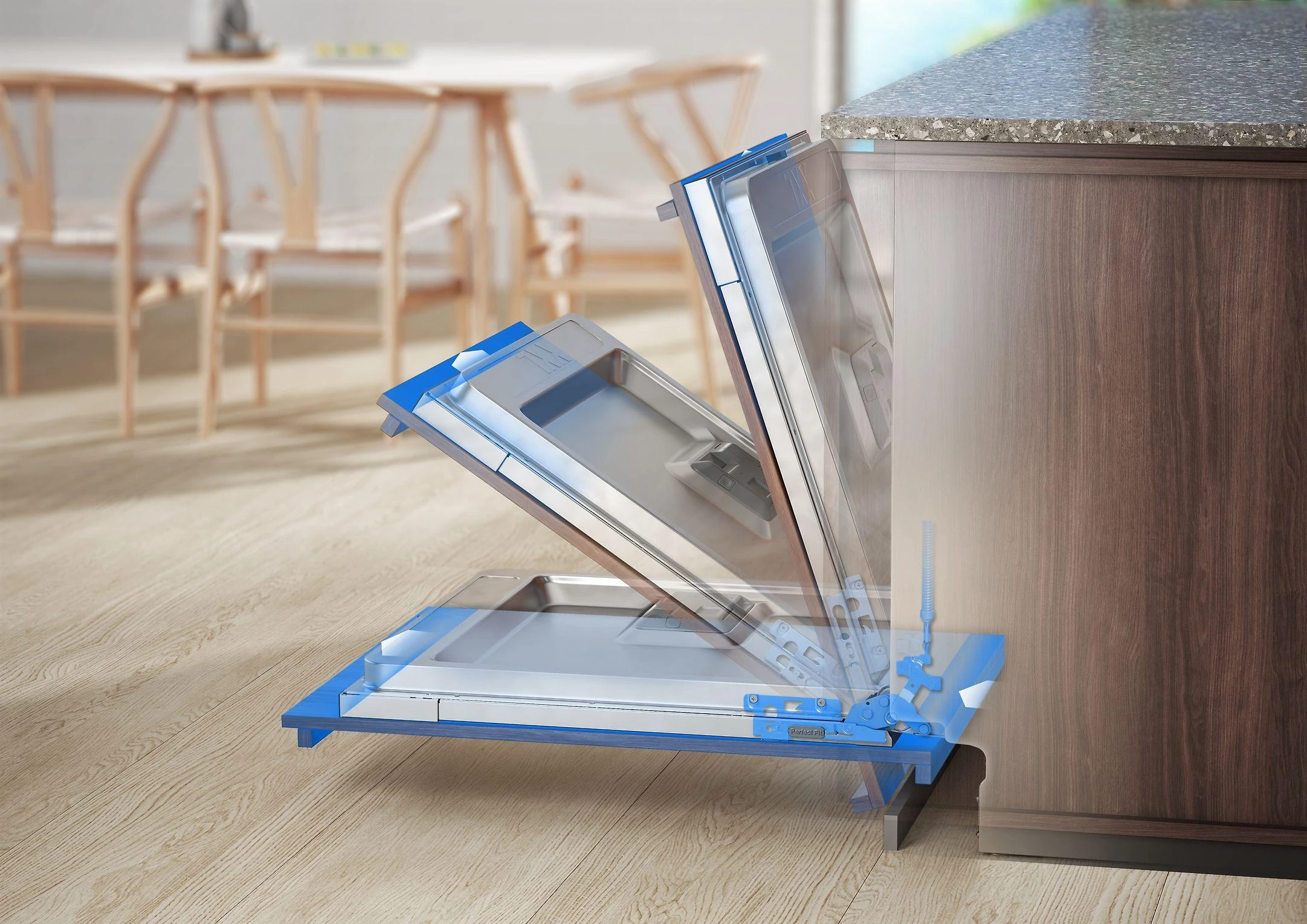 60 cm. pločio įmontuojama indaplovė Electrolux EEC67310L