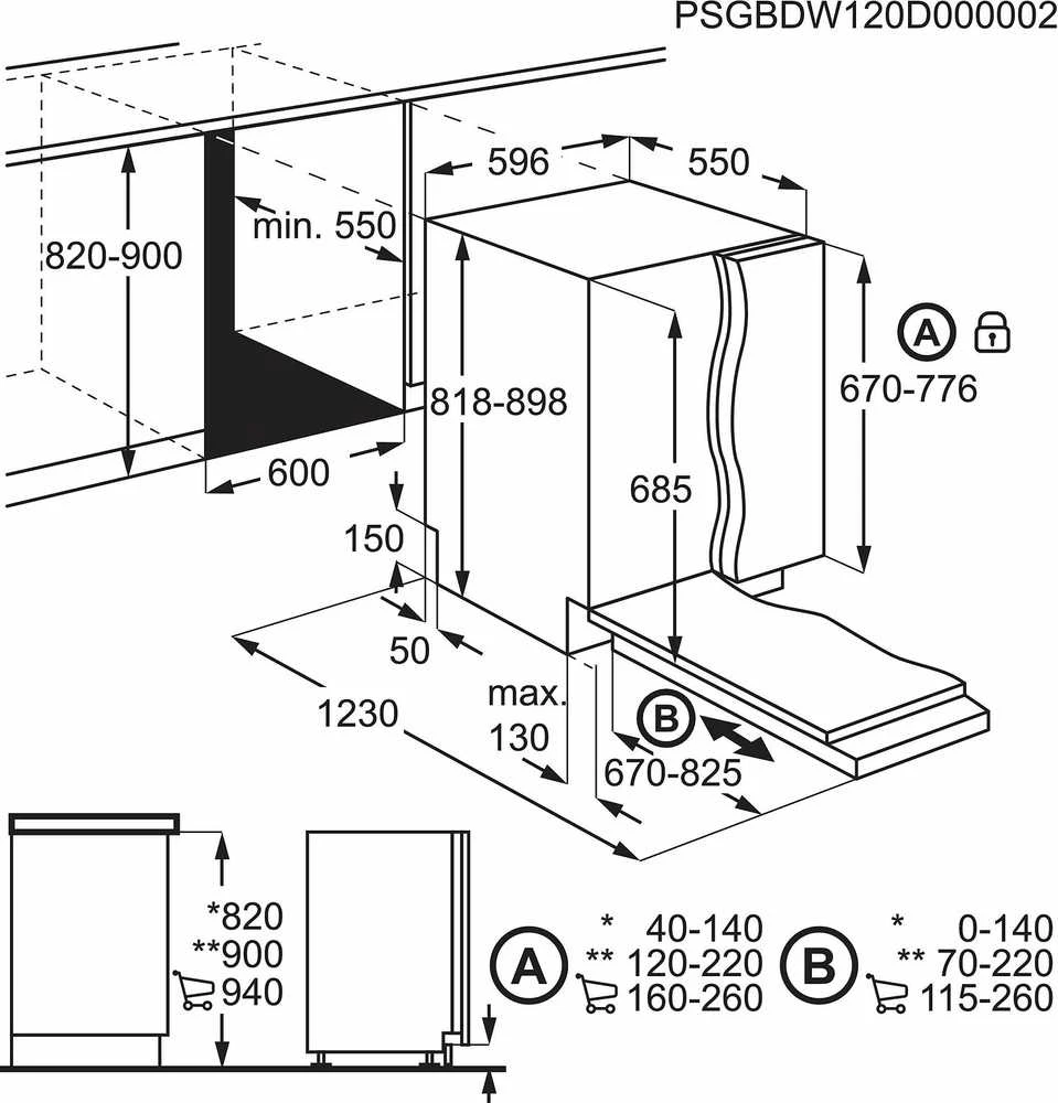 Indaplovė Electrolux EEG69405L