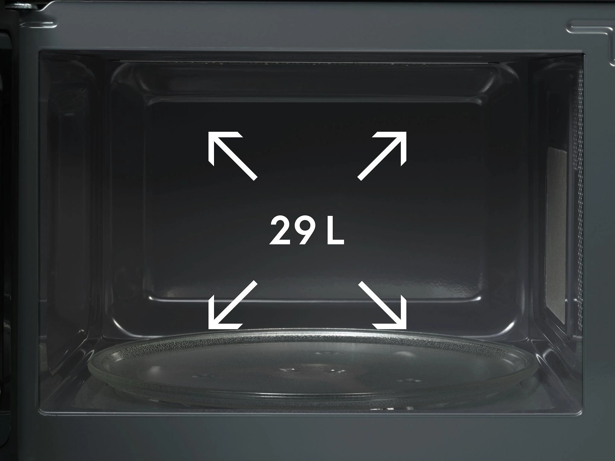 Mikrobangų krosnelė Electrolux EMZ729EMK mikroaaltouuni, musta