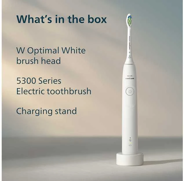 Elektrinis Dantų šepetėlis Philips HX7108/02 Sonicare Series 5300, Baltas