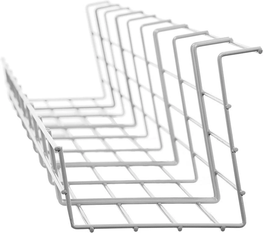 Elfen Cable Basket -johtokori, 72 cm, harmaa