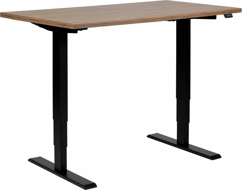 Elfen Ergodesk stalviršis, 140 × 80 cm, riešutmedžio spalvos