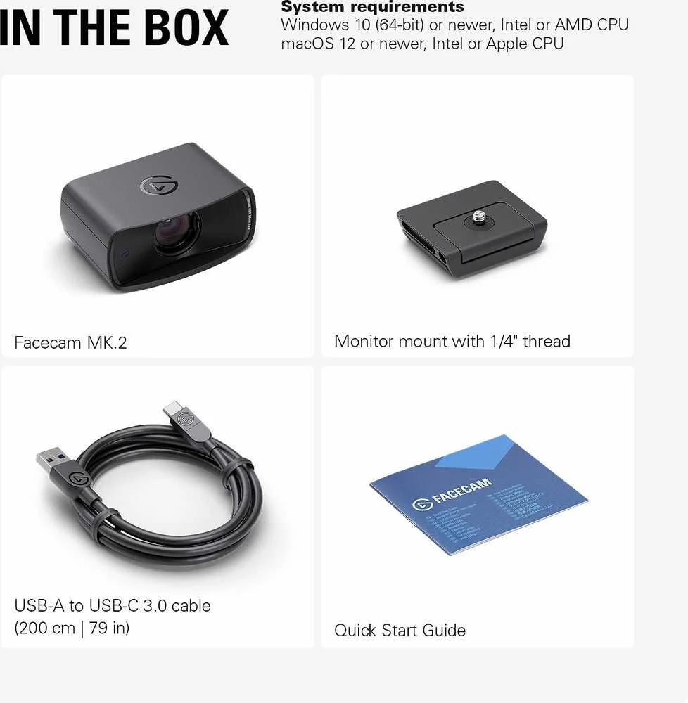 Corsair ELGATO Facecam MK.2