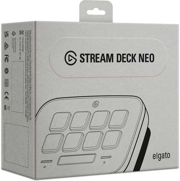 Elgato Stream Deck Neo | Baltas