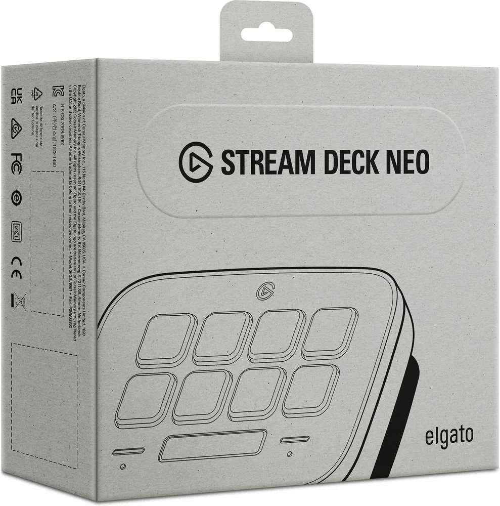 Elgato Stream Deck Neo | Baltas