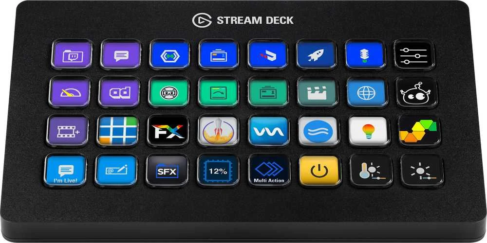 Elgato Stream Deck XL, spartus praplėstų funkcijų paleidimo įrenginys