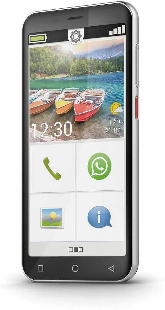 Išmanusis telefonas Emporia Smart 5 mini 4 / 64GB Juodas (E5M _ 001)