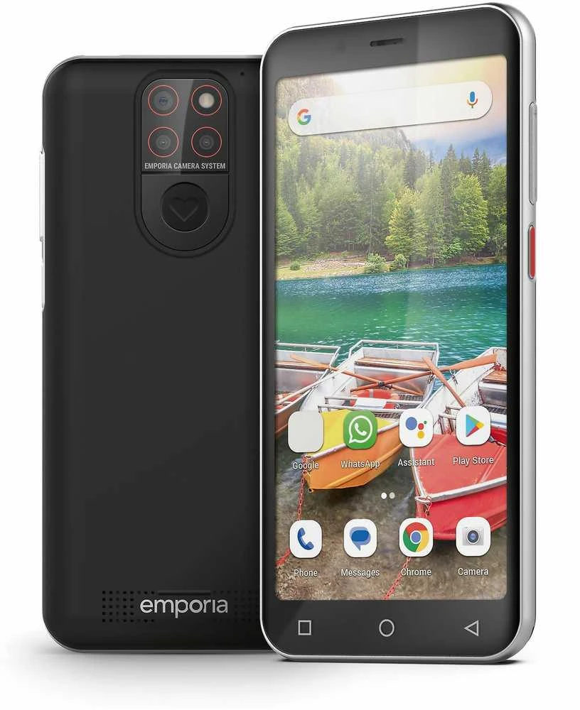 Išmanusis telefonas Emporia Smart 5 mini 4 / 64GB Juodas (E5M _ 001)