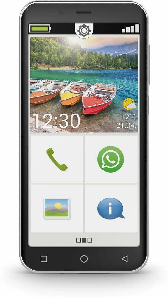 Išmanusis telefonas Emporia Smart 5 mini 4 / 64GB Juodas (E5M _ 001)