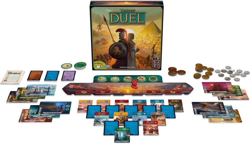 Enigma 7 Wonders Duel - strategiapeli