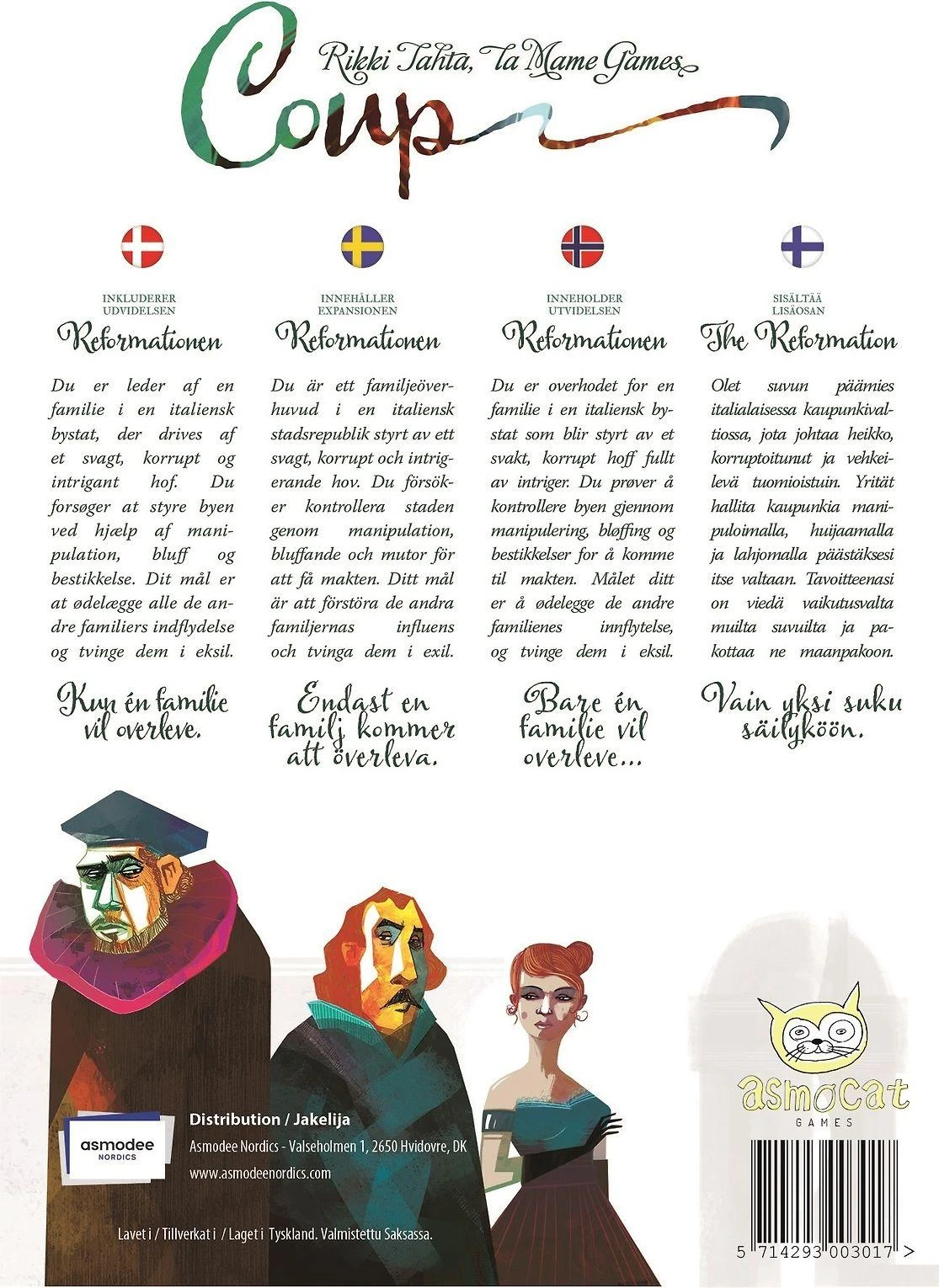 Enigma Coup Nordic -strategiapeli