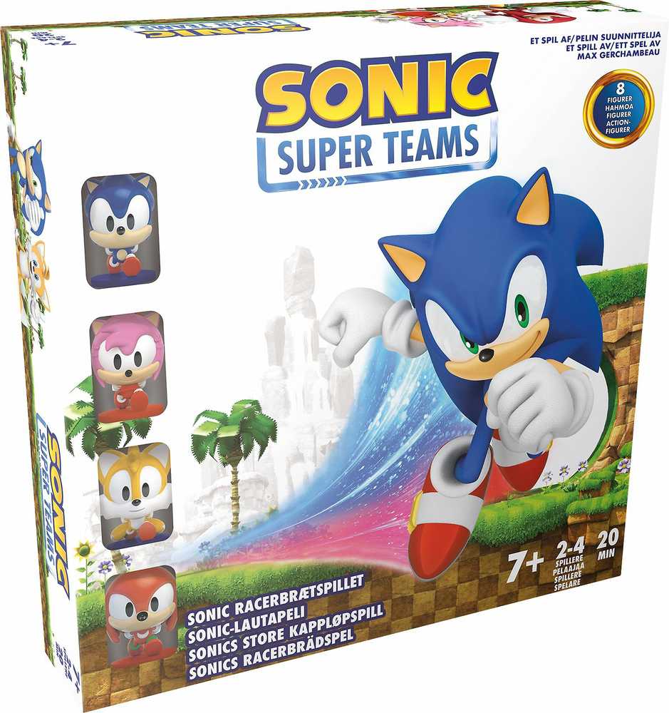 Sonic The Hedgehog „Enigma Sonic Super Teams“ stalo žaidimas Nordic