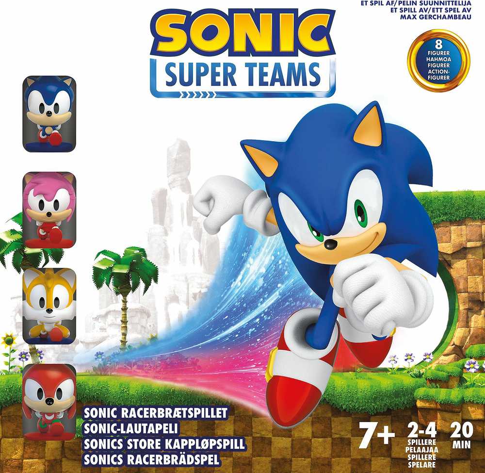 Sonic The Hedgehog „Enigma Sonic Super Teams“ stalo žaidimas Nordic