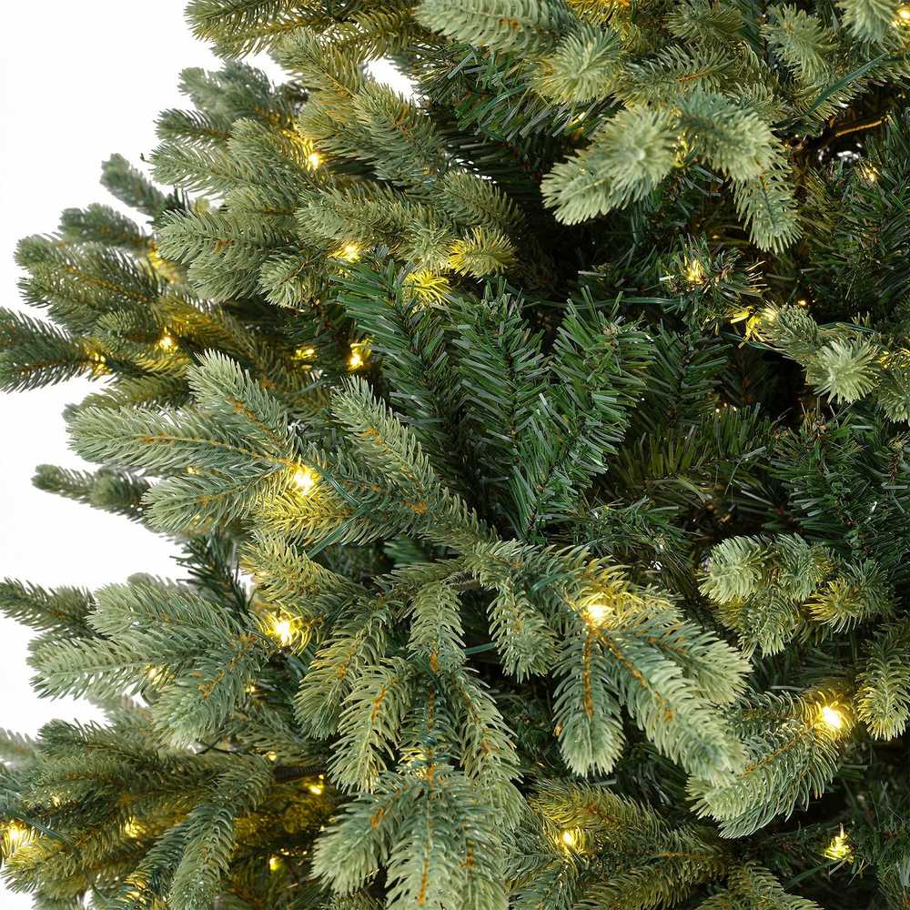 Everlands Geneva fir aidonnäköinen joulukuusi, 240 cm, vihreä