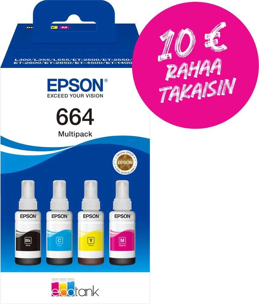 Epson EcoTank 4 spalvų Multipack T 664 T 6646