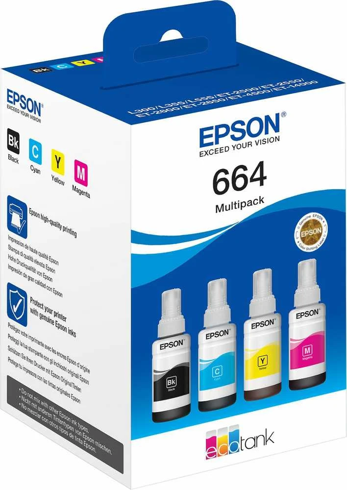 Epson EcoTank 4 spalvų Multipack T 664 T 6646