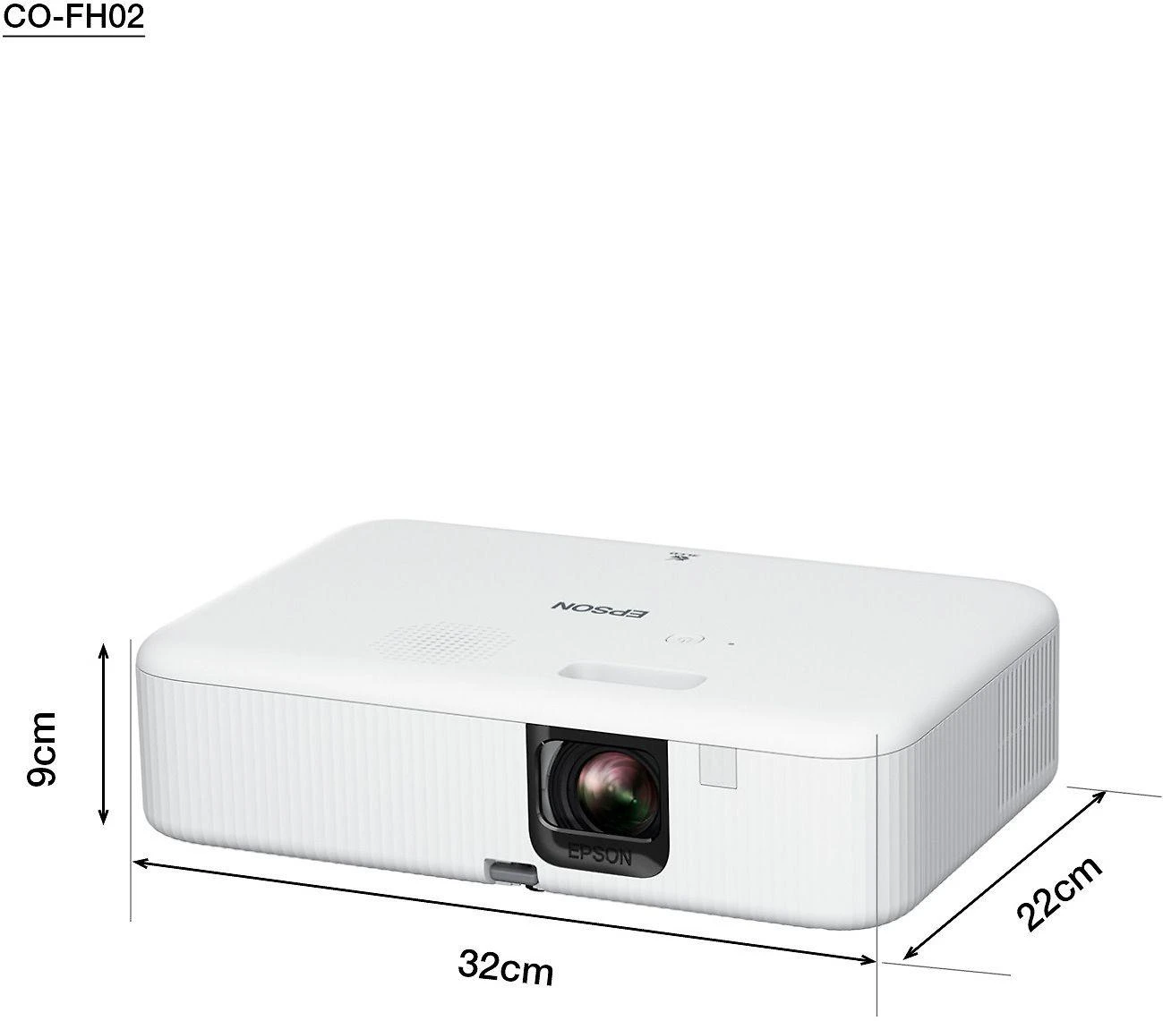 Išmanus „Full HD“ projektorius Epson CO-FH02 (V11HA85040)