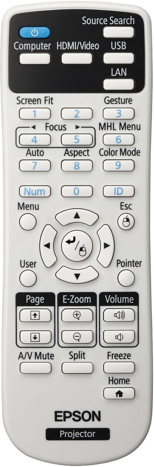 Projektorius EPSON EB-1795F 3LCD full HD ultramobile projector 1920x1080 16:9 3200 lumen 1W speaker