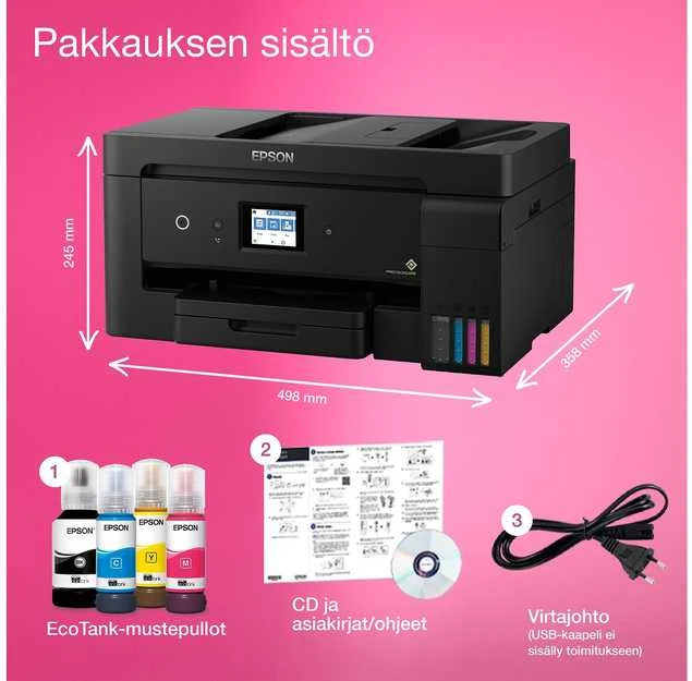 Epson - EcoTank ET-15000 A3+ Daugiafunkcinis Color Spausdintuvas