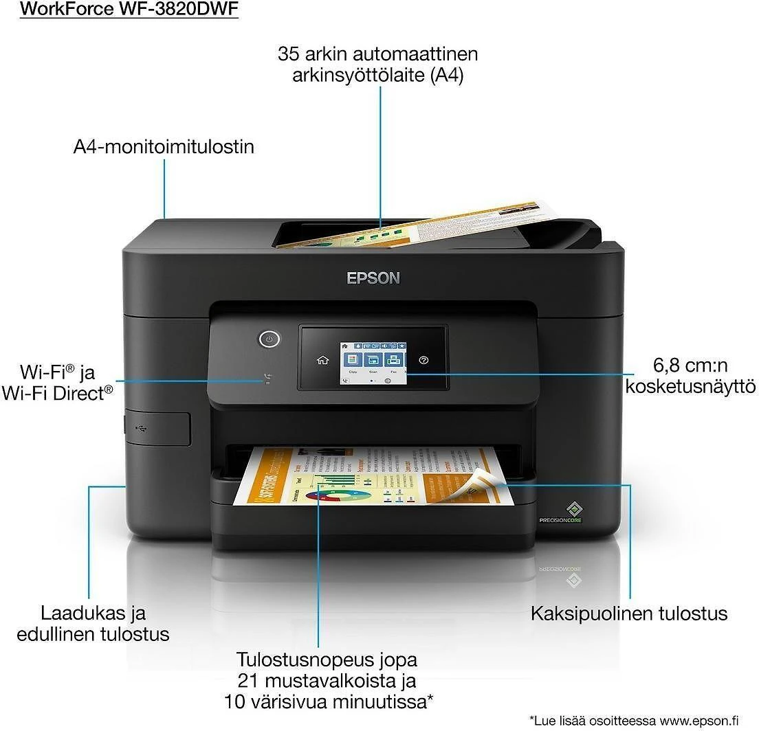 Spausdintuvas - Epson EcoTank ET-1810 Belaidis Rašalinis su 100 lapų Dėklu