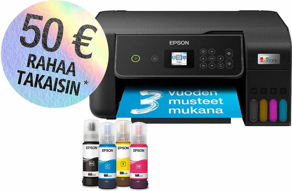 Daugiafunkcis Spausdintuvas - Epson EcoTank ET-2870 Belaidis 28ppm 1200dpi