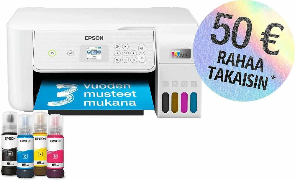 Spausdintuvas Daugiafunkcinis įrenginys Epson EcoTank* ET-2876 (C11CJ66423)