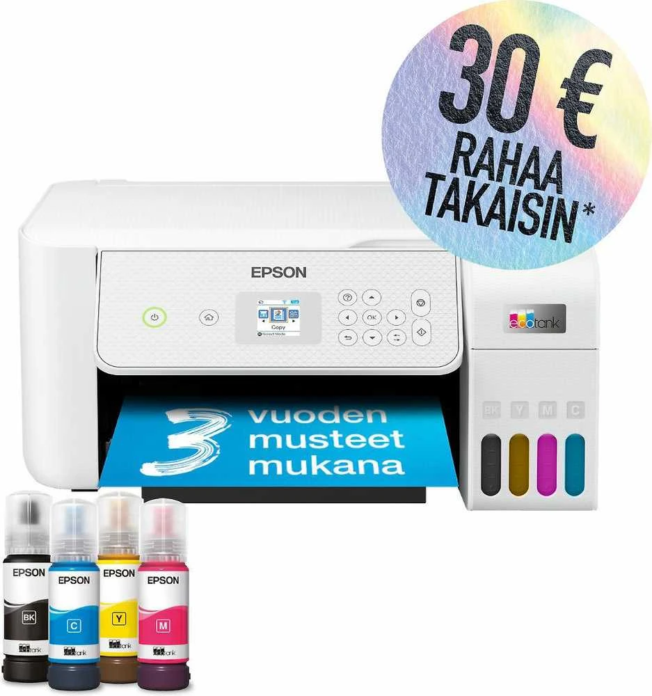 Spausdintuvas Daugiafunkcinis įrenginys Epson EcoTank* ET-2876 (C11CJ66423)
