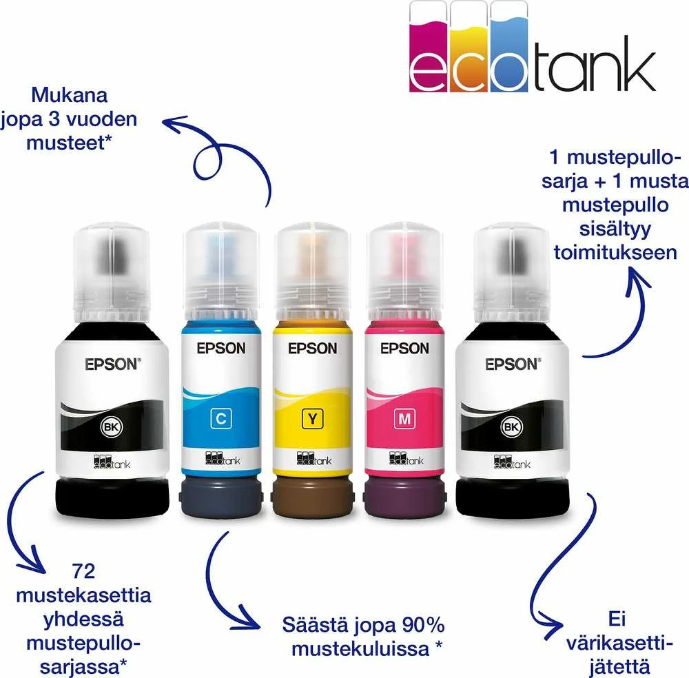 Spausdintuvas Epson EcoTank ET-4850 Inkjet A4 4800 x 1200 DPI 33 ppm „Wi-Fi“