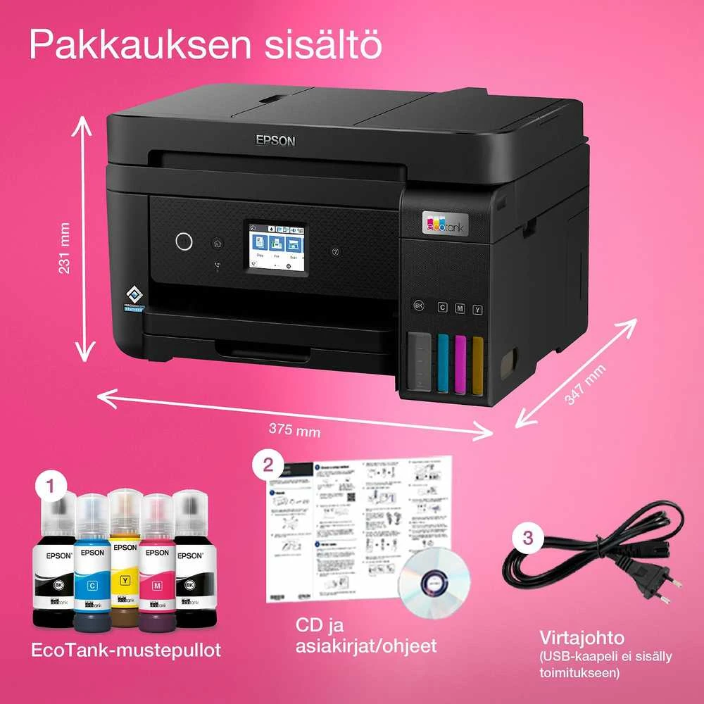 Spausdintuvas Epson EcoTank ET-4850 Inkjet A4 4800 x 1200 DPI 33 ppm „Wi-Fi“