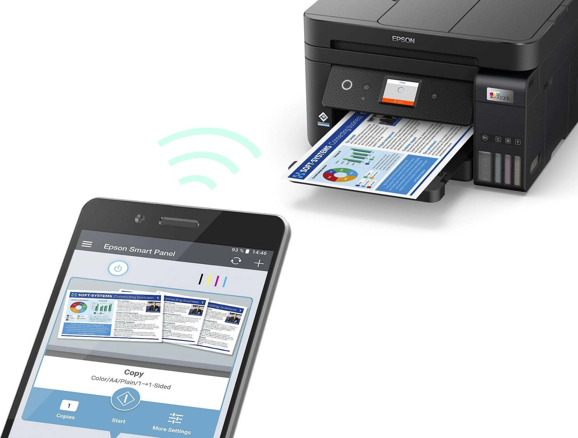 Spausdintuvas Epson EcoTank ET-4850 Inkjet A4 4800 x 1200 DPI 33 ppm „Wi-Fi“