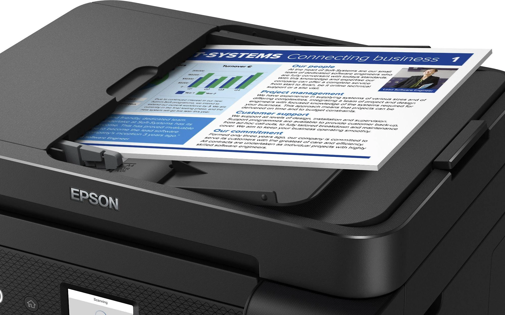 Spausdintuvas Epson EcoTank ET-4850 Inkjet A4 4800 x 1200 DPI 33 ppm „Wi-Fi“
